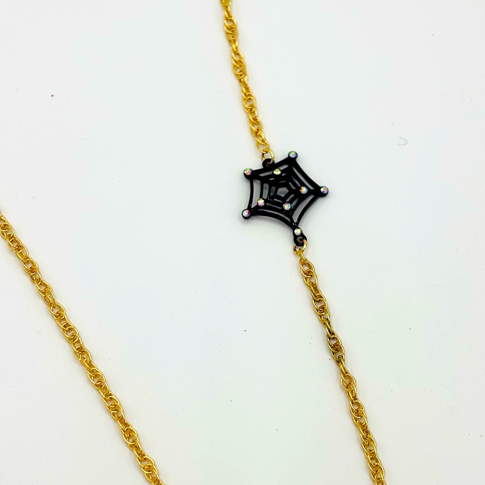 Betsey Johnson Faux-Stone Halloween Poison Potion Pendant Necklace - Picture 5 of 7
